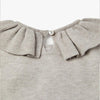 ZY Grey Ruffles Jumper