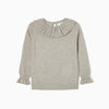 ZY Grey Ruffles Jumper