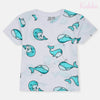 Pinkfong White Dolphin T-shirt 3802
