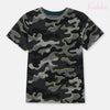 NXT Grey and Black Camouflage T-shirt 3816