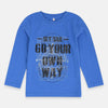 NXT Own Way Blue Full Sleeve T Shirt 5335