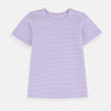 TGT White and Purple Lining Shirt 6506