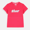 PPRT Dark Pink Star Sequin Shirt 7095