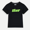 PPRT Black Star Sequin Shirt 7097
