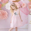 VKT Bunny Sequin Pink Frock 8545