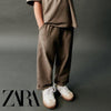 ZR Brown Interlock All Weather Trouser 13691