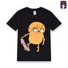 ANK Yellow Skater Black Shirt 10205