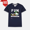 PAW Sequin Navy Blue Shirt 7719