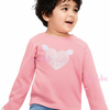 Cut Labelled Pink Sequin Shirt 3507