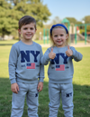 NY Grey Terry Tracksuit 13775