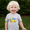 Grey Printed T-shirt 3988