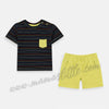 FGT Lining Black Shirt with Shorts 2 Piece Set 7394