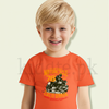STDMN Red Custom Motorcycle 76 Printed T-shirt 1441