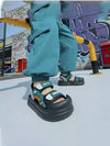 Keep on Black Washable Long Soft Sandal 2774 C