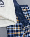 GRG Snow Cross Winter Fur Lounge Wear Suite Set 13465