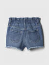 GAP MId Blue Rough Ends denim Shorts 13469
