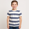 ANK Front Pocket Blue and White Stripes Shirt 7087