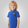 Cut Labelled Royal Blue Polo Shirt 3767