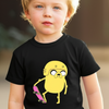 ANK Yellow Skater Black Shirt 10205