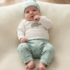 Elephant Full Sleeves Romper with CAP and Trouser 3 piece set Bodysuit 13790