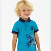 IU RV Shark Blue polo 3403