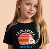 ZR California Beach Sequin Black Shirt 6557