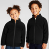OSKSH  Charcoal Black poler Fleece Jacket 13127