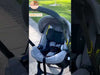 Baby Car Seat & Travel Stroller Convertible Car Seat and Pram with 5 Point Safety Harness Quick Delivery