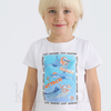 FTR White Shark Attack Printed T-shirt 1287