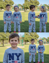 NY Grey Terry Tracksuit 13775