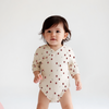 RIKI Ladybug Organic Cotton Full Sleeves Romper Bodysuit 13687