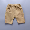 Anchor Cotton Short and Brown Button Polo Shirt Set #13600