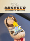 Construction Truck Brown Soft Sandal 2754 B