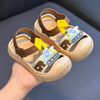 Construction Truck Brown Soft Sandal 2754 B