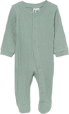 RIKI Green Full Feet Cotton Romper Bodysuit 13676