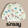 Sinsy Excvators Light Fleece Sweatshirt 13671