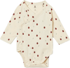 RIKI Ladybug Organic Cotton Full Sleeves Romper Bodysuit 13687