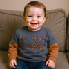 Batman Logo Embroided Fleece Sweatshirt 13402
