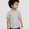PLCE Texture Lining Grey White Shirt 8070
