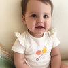 Baby C Hello Friend Lemon White Shirt 8309