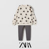 ZR Hearts Waffle Texture Rib All Weather Tracksuit 13782