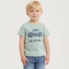 Cut Labelled Pistachio Green Shirt 3983