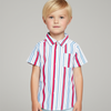 PLCE Red Sky Stipes Casual Shirt 8420
