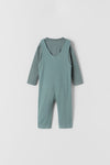 ZR Waffle Knit Allover Dungaree Only 10975