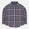 UN Silver Casual Check Shirt 2432