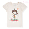 Happy Girls Club Off-white T-shirt