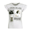 DZN White Spread The Love Beauty Fancy Shirt 1377