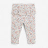 NB White Flower Printed Legging 1117