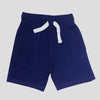 Navy Blue Terry Shorts