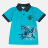IU RV Shark Blue polo 3403